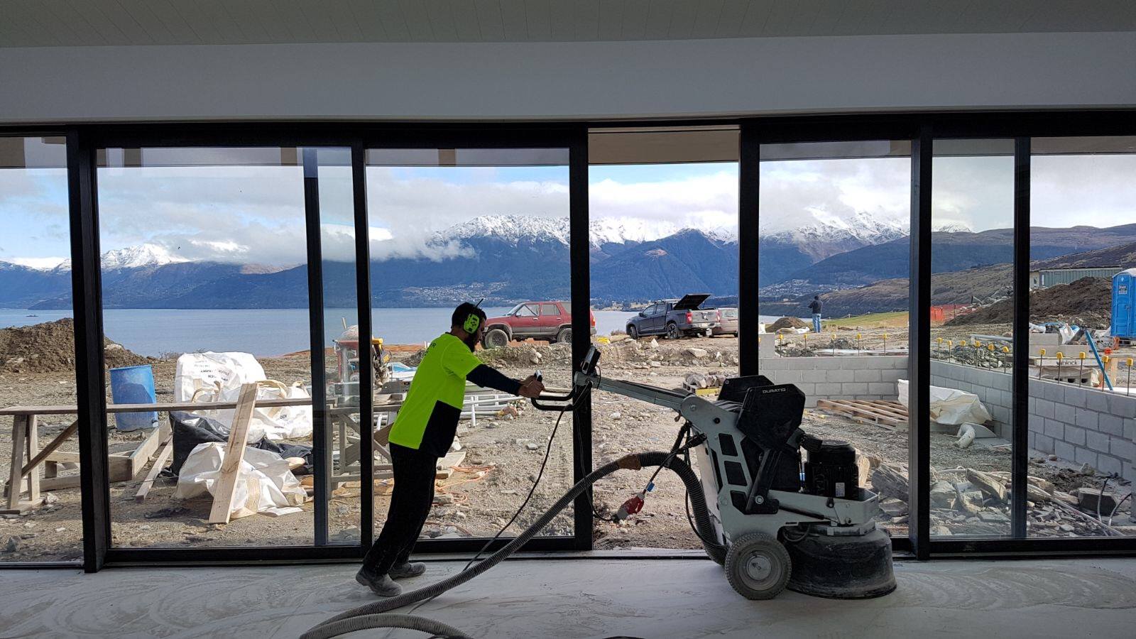 Beton parlatma süreci - Beton silim ve beton parlatma uygulaması - Bikoza