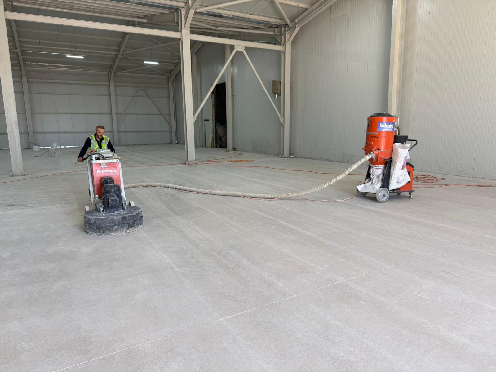 Enpaksan Ambalaj Çankırı beton silim uygulaması - Bikoza
